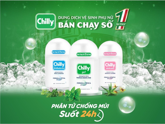 Có gì đặc biệt trong Chilly - Dung dịch vệ sinh đến từ Italy? - Ảnh 1.