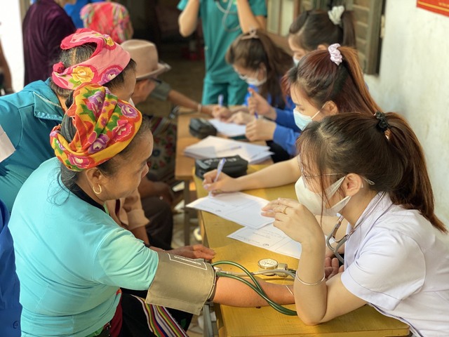 Đoàn Thanh niên Bộ Y tế khám bệnh và tặng thuốc miễn phí cho ba con vùng xâu, vùng xa Nghệ An - Ảnh 10.
