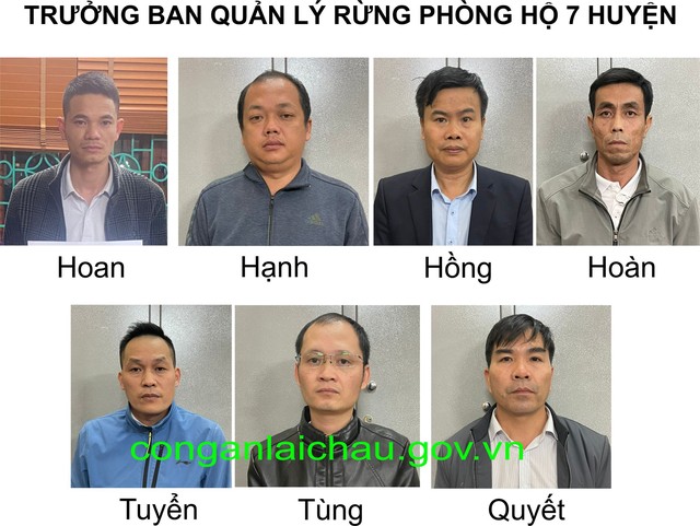 Lai Châu: Bắt giữ nhiều cán bộ Sở và trưởng ban quản lý rừng các huyện - Ảnh 1.