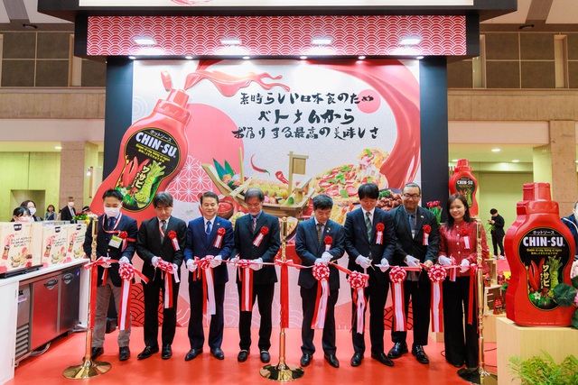 CHIN-SU rầm rộ ra mắt thị trường Nhật Bản tại Foodex 2023 - Ảnh 1.