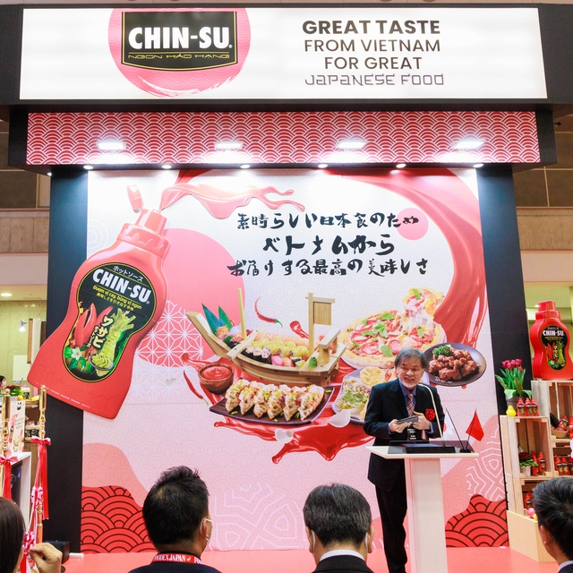 CHIN-SU rầm rộ ra mắt thị trường Nhật Bản tại Foodex 2023 - Ảnh 2.