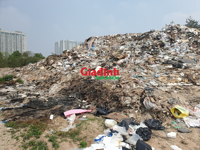 ‘Núi’ rác tự phát tra tấn người dân phường Đại Kim và xã Tân Triều - Ảnh 9.
