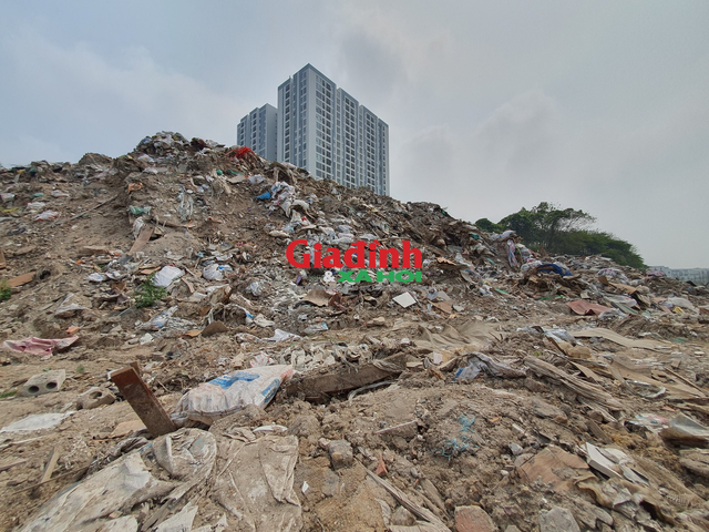 ‘Núi’ rác tự phát tra tấn người dân phường Đại Kim và xã Tân Triều - Ảnh 6.