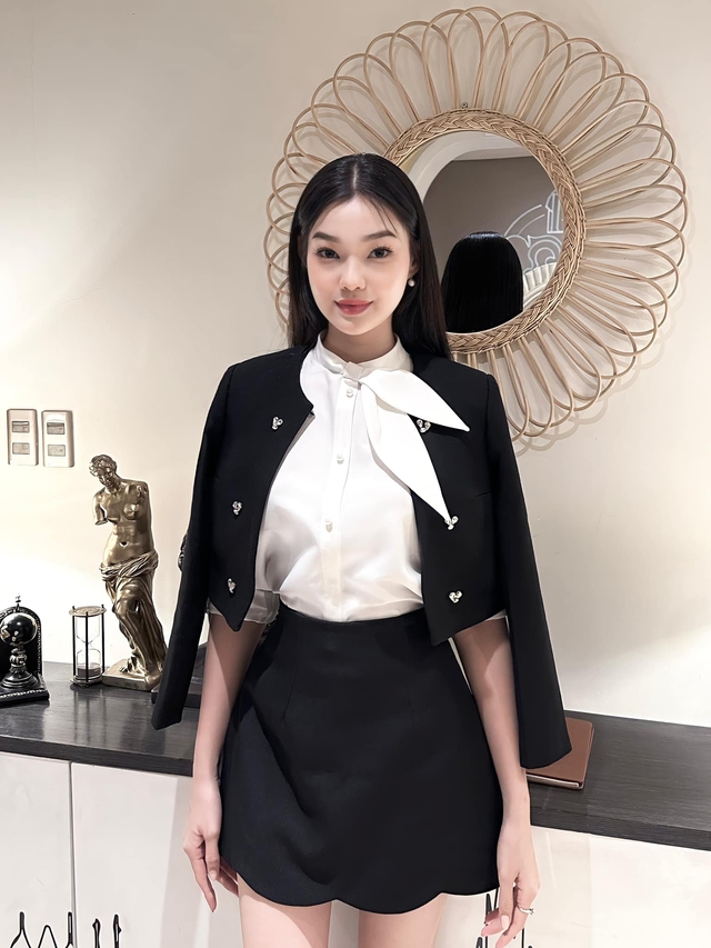 Người đẹp Bến Tre - 'đối thủ' nặng ký của Hoa hậu Mai Phương nói gì về tin đồn thi Miss Grand Vietnam 2023? - Ảnh 6.