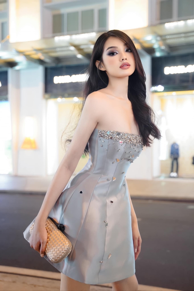 Người đẹp Bến Tre - 'đối thủ' nặng ký của Hoa hậu Mai Phương nói gì về tin đồn thi Miss Grand Vietnam 2023? - Ảnh 5.