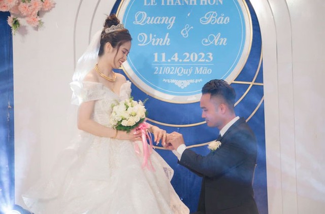 Chuyện tình xúc động của cô dâu trong đám cưới gây sốt ở Phú Thọ - Ảnh 2.