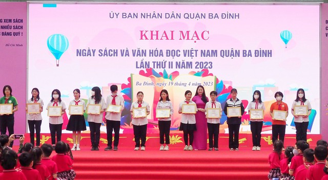 Quận Ba Đình hướng đến Ngày Sách và Văn hóa đọc Việt Nam lần thứ II - Ảnh 1.