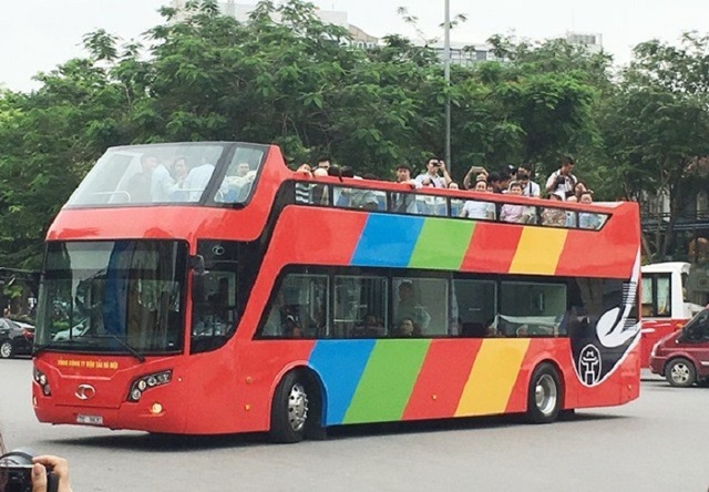 Thăm quan Hà Nội dịp nghỉ lễ: Hành khách được đi xe buýt 2 tầng miễn phí những cung đường nào? - Ảnh 2.