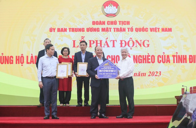 T&T Group ủng hộ 5 tỷ đồng hỗ trợ làm nhà cho người nghèo tỉnh Điện Biên - Ảnh 2.