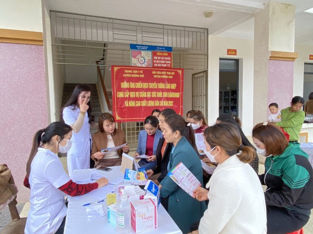 Hương Khê, Hà Tĩnh: Hoàn thành chỉ tiêu chiến dịch chăm sóc SKSS/KHHGĐ và nâng cao chất lượng dân số đợt 1 năm 2023 - Ảnh 4.