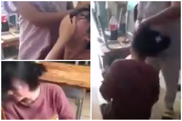 Phẫn nộ, một học sinh tiểu học bị 'đàn chị' hành hung ở Phú Thọ - Ảnh 1.