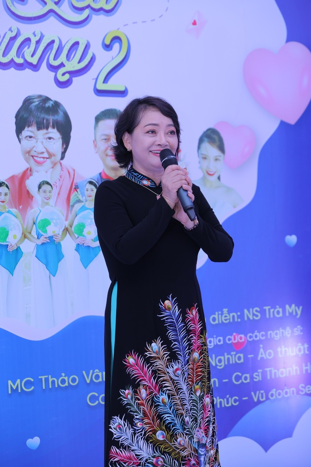 Nghệ sĩ Trà My, Xuân Nghĩa trao yêu thương cho bệnh nhi nhân ngày 1/6   - Ảnh 6.