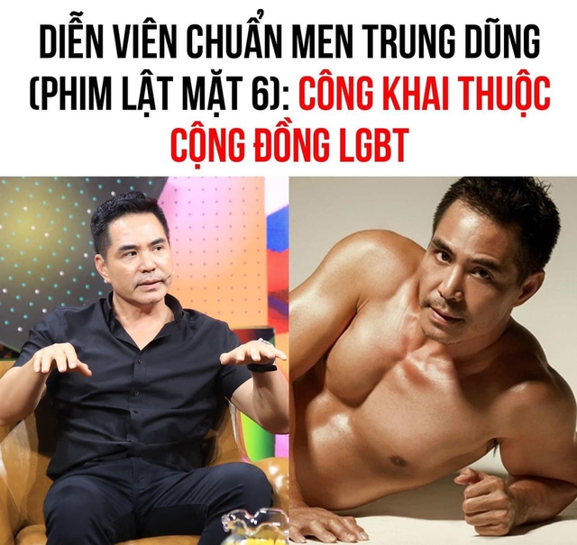 'Người tình màn ảnh' của Thúy Ngân bất ngờ bị đồn đồng tính ở tuổi U50 - Ảnh 1.