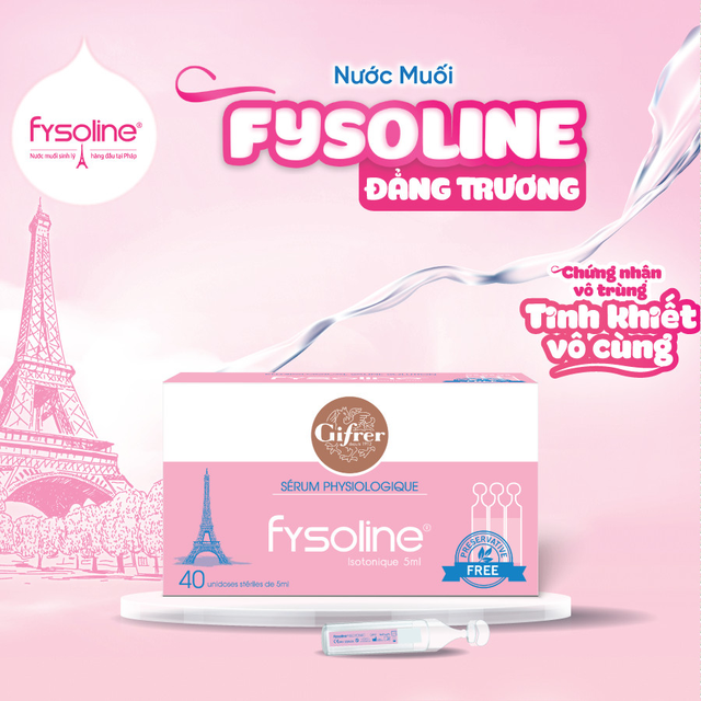 Nước muối sinh lý Pháp Fysoline – Bảo vệ sức khỏe hô hấp toàn diện cho bé yêu - Ảnh 2.