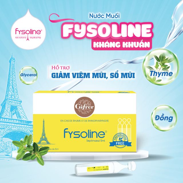 Nước muối sinh lý Pháp Fysoline – Bảo vệ sức khỏe hô hấp toàn diện cho bé yêu - Ảnh 3.