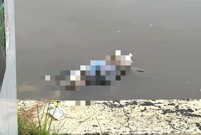 Phát hiện thi thể người đàn ông tử trong trên hồ chưa rõ danh tính - Ảnh 1.