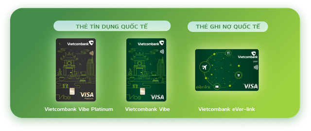 Ra mắt Bộ ba sản phẩm thẻ Vietcombank thương hiệu Visa hoàn toàn mới -  “Cộng bất tận - Hưởng vô vàn” - Ảnh 2.