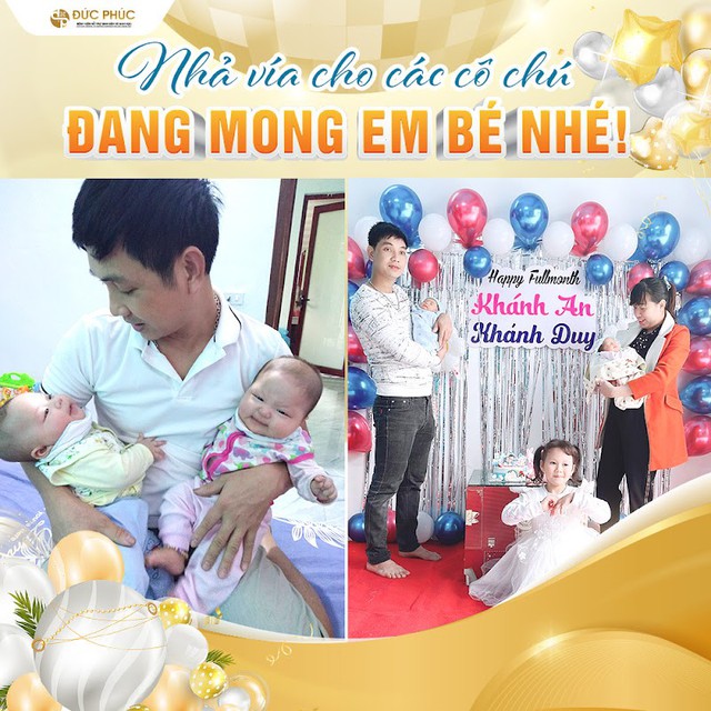 Mẹ mang gen thalassemia sinh đôi 2 bé 'đủ nếp đủ tẻ' tại Bệnh viện Đức Phúc sau 13 năm hiếm muộn - Ảnh 2.