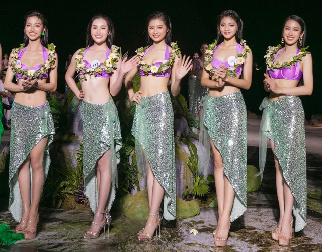 Em gái của 'bản sao Hà Tăng' cạnh tranh Người đẹp biển tại Miss World Vietnam 2023 - Ảnh 2.