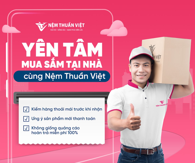 Nệm Thuần Việt tặng ưu đãi hấp dẫn khi mua nệm cao su - Ảnh 3.