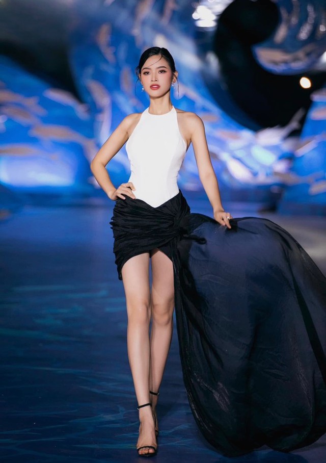 Chân dung nữ sinh Quảng Nam - Top 5 Miss World Vietnam 2023 tiếp tục dự thi Miss Grand Vietnam - Ảnh 3.
