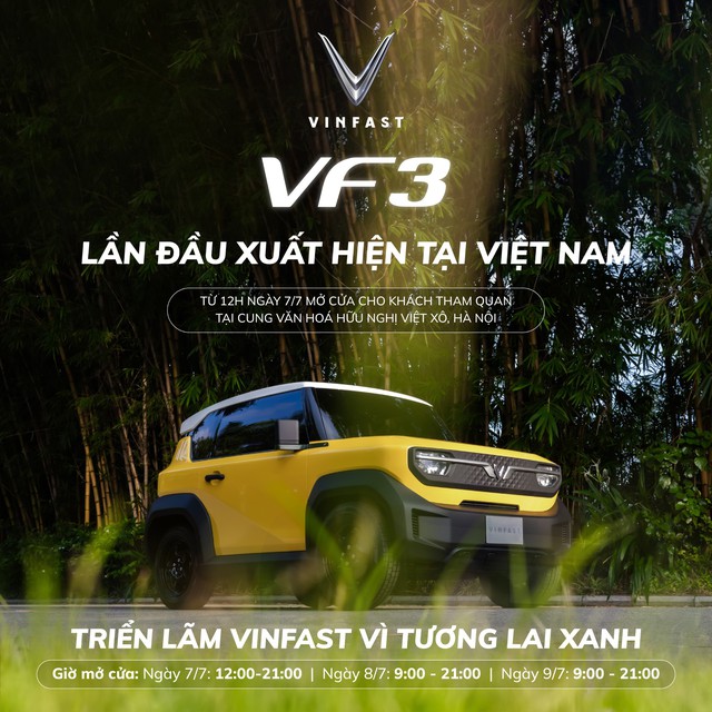Triển lãm &quot;Vinfast - vì tương lai xanh&quot; tại Hà Nội: Ra mắt bộ tứ xe điện Vinfast mới - Ảnh 2.