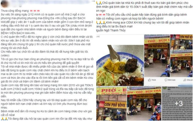 Vụ cơm bình dân 160.000 đồng/suất ở Hà Nội (2): Quán cơm 'chặt chém' người đi viện không đủ điều kiện an toàn thực phẩm? - Ảnh 2.