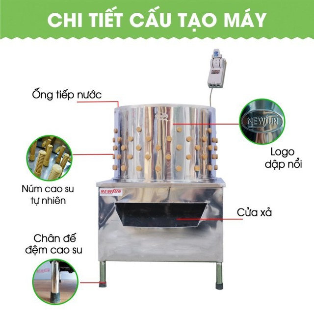 Mua máy vặt lông gà vịt ở đâu giá rẻ, uy tín, chất lượng? - Ảnh 1.