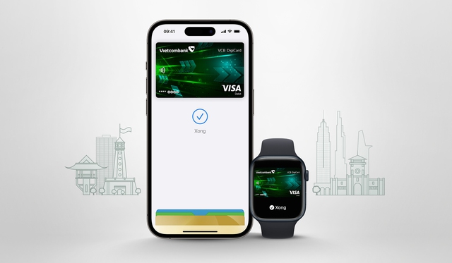 Vietcombank giới thiệu Apple Pay đến khách hàng - Ảnh 1.