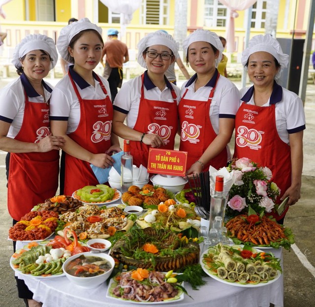 Những mâm cỗ với nhiều món ăn đặc sản Na Hang mang đậm nét ẩm thực vùng cao - Ảnh 4.
