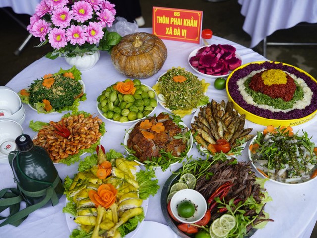 Những mâm cỗ với nhiều món ăn đặc sản Na Hang mang đậm nét ẩm thực vùng cao - Ảnh 24.
