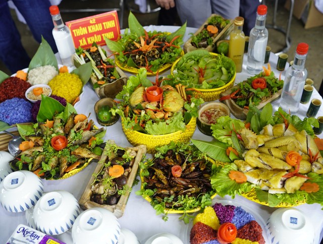 Những mâm cỗ với nhiều món ăn đặc sản Na Hang mang đậm nét ẩm thực vùng cao - Ảnh 7.