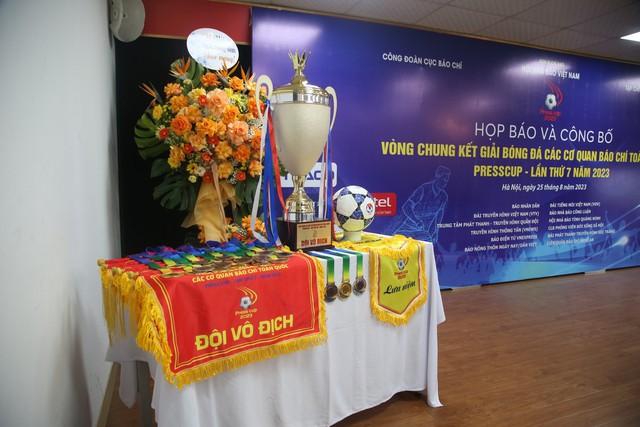 Press Cup 2023 – Ngày hội của những người làm báo yêu bóng đá - Ảnh 1.
