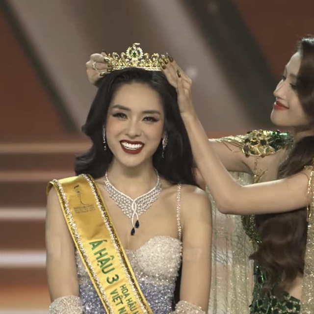 Người đẹp 'đập mặt xây lại', ứng xử lúng túng thành Á hậu 3 Miss Grand Vietnam, BTC nói gì? - Ảnh 3.