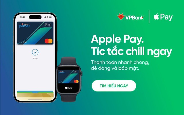 VPBank giới thiệu Apple Pay đến khách hàng - Ảnh 1.