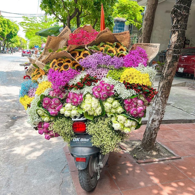 Bất ngờ với trend xe hoa mùa thu Hà Nội mang phiên bản ở Hà Nam đẹp hút hồn nhiều du khách - Ảnh 4.