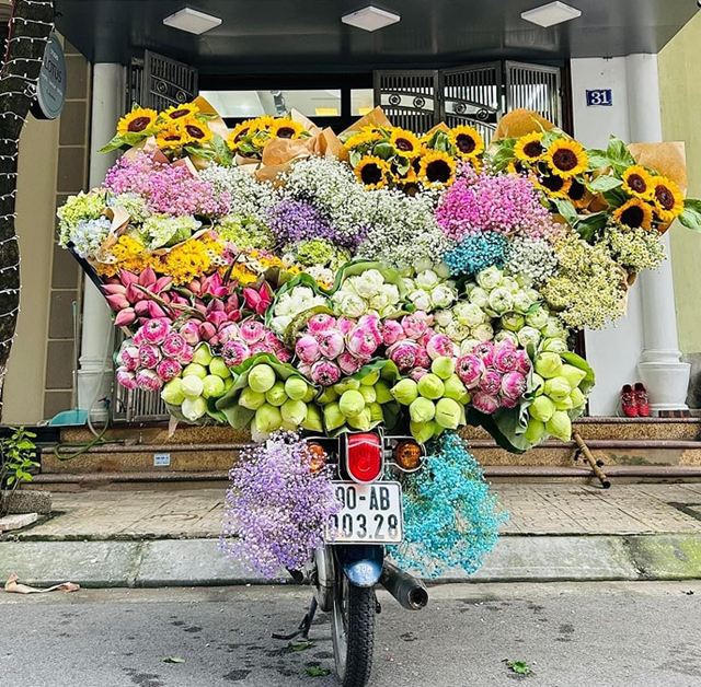 Bất ngờ với trend xe hoa mùa thu Hà Nội mang phiên bản ở Hà Nam đẹp hút hồn nhiều du khách - Ảnh 12.