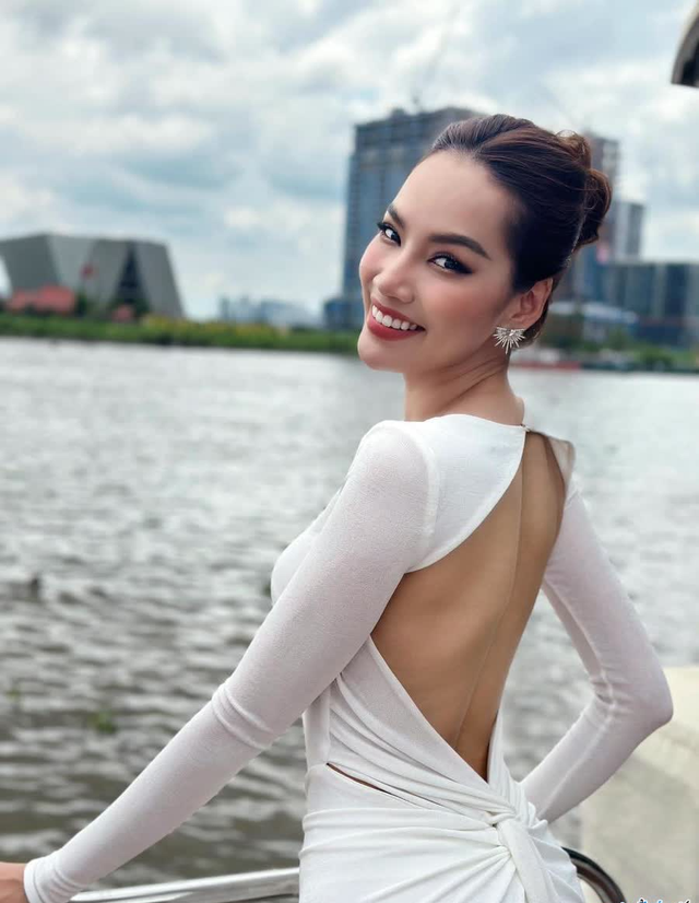 4 lần thi sắc đẹp, Lê Hoàng Phương nói gì khi bị hỏi cố chấp thi Hoa hậu để làm sao hạng A? - Ảnh 3.