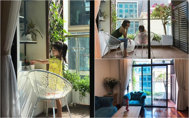 Sống hạnh phúc bên chồng Việt kiều 6 múi và con riêng, Xuân Lan ở trong căn hộ hạng sang, lãng mạn cắm hoa xinh - Ảnh 6.