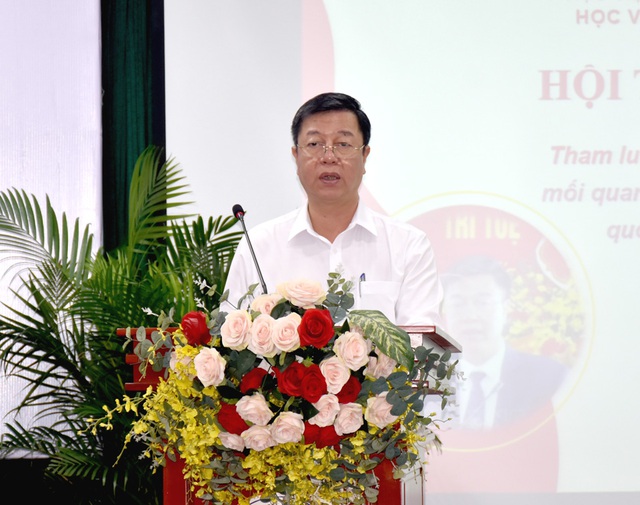 Ph&aacute;t triển khoa học l&yacute; luận ch&iacute;nh trị theo quan điểm Đại hội XIII của Đảng

 - Ảnh 10.