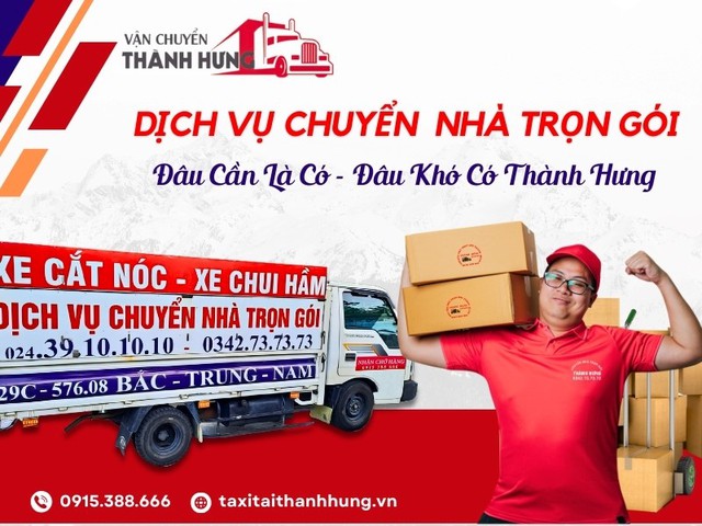 Thành Hưng chuyển nhà trọn gói chuyên nghiệp Bắc Trung Nam - Ảnh 1.
