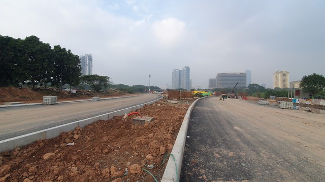 Hà Nội: Chiêm ngưỡng dự án đường nối liền Hà Đồng với Nam từ Liêm sau 1 năm thi công - Ảnh 1.
