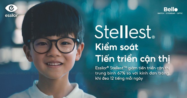 Bello Eyewear là đối tác chiến lược tròng kính Essilor Stellest tại Việt Nam