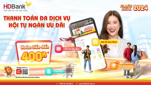 Giữ số dư càng nhiều, cơ hội trúng quà càng lớn trên App HDBank- Ảnh 2.