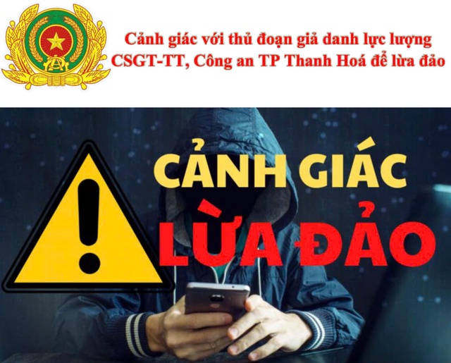 Thủ đoạn các đối tượng giả danh công an lừa đảo người dân vi phạm luật giao thông - Ảnh 1.