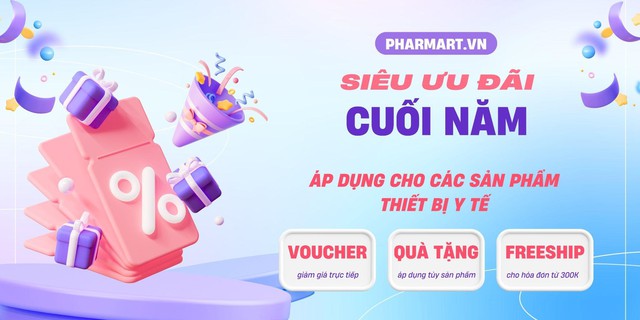 Pharmart tung nhiều ưu đãi cho thiết bị y tế chăm sóc sức khỏe gia đình - Ảnh 1.