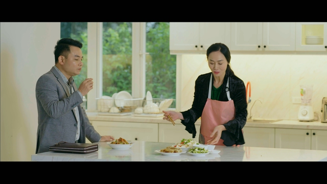 Diễn viên Quách Thu Phương và Trịnh Mai Nguyên tiếp tục là vợ chồng trong phim 'Lỡ hẹn với ngày xanh' của VTV - Ảnh 3.