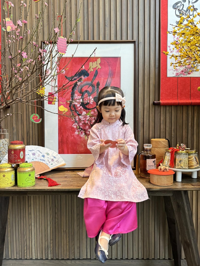 Thời trang mẹ con sao Việt: Bé Suchin nhà Đàm Thu Trang từ như fashionista từ nhỏ - Ảnh 7.