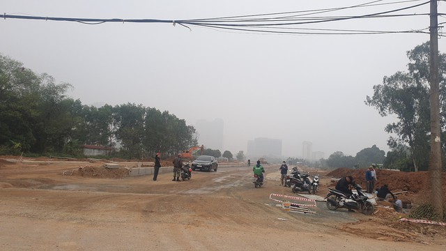 Cận kề ngày thông xe, tuyến đường nối 2 quận ở Hà Nội hiện thi công đến đâu? - Ảnh 9.
