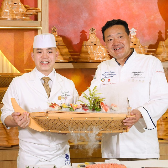 OKITA - Nhà hàng Nhật Bản chuyên nghiệp trong xu hướng buffet tiếp khách - Ảnh 4.